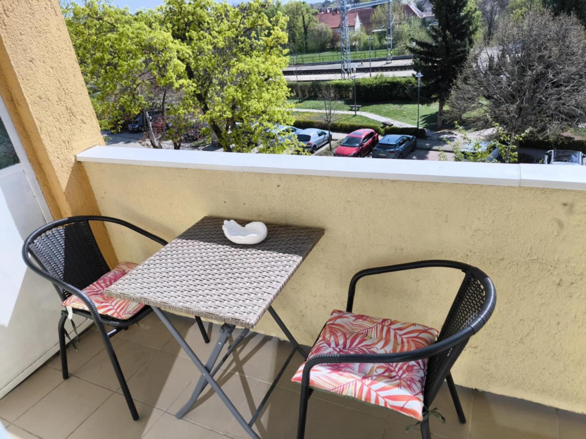 Szeki Apartman Balatonfured Bagian luar foto
